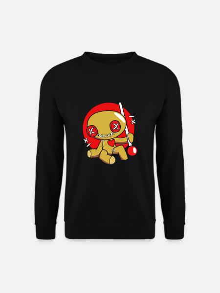 Voodoo Doll - Unisex Sweatshirt - black