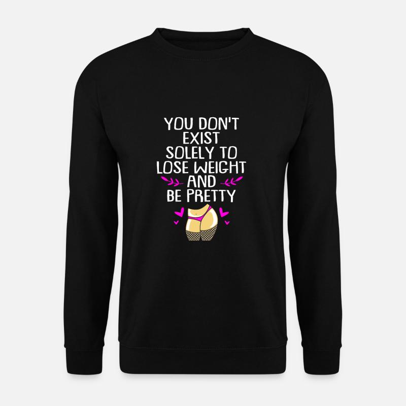 Body Positivity - Unisex Sweatshirt - black