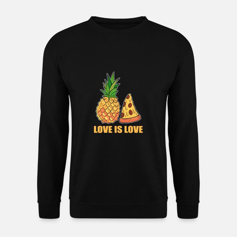 Ananas - Unisex Pullover - Schwarz