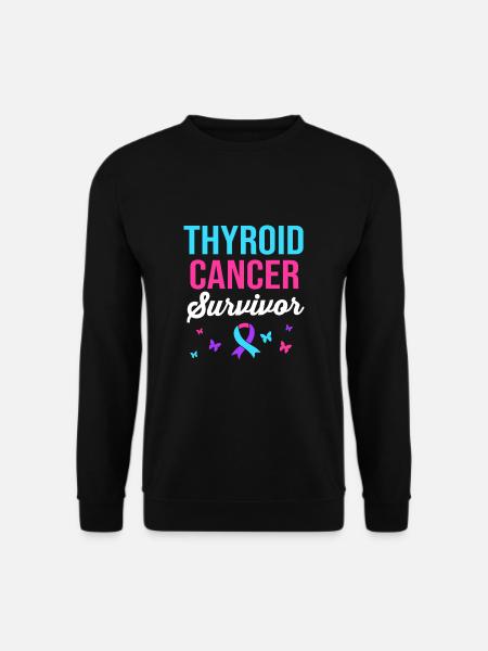 Thyroid cancer - Unisex Sweatshirt - black