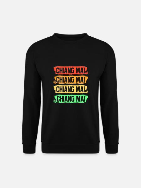 Thailand Thai Language - Unisex Sweatshirt - black