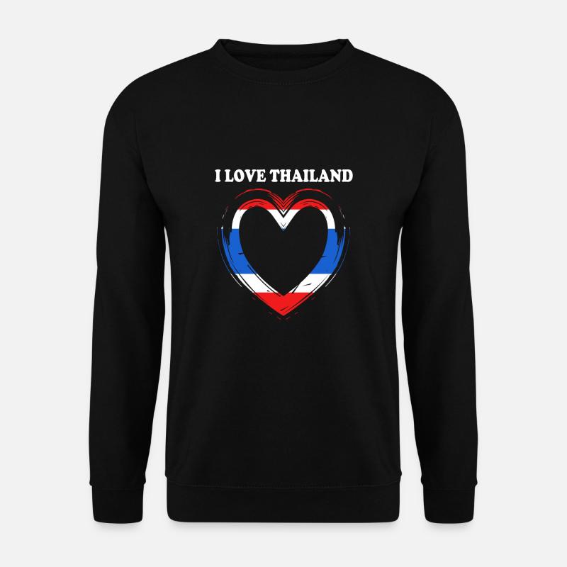 Thailand Thai Language - Unisex Sweatshirt - black