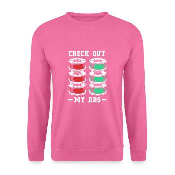 3D Druck - Unisex Pullover - Pink - Vorne