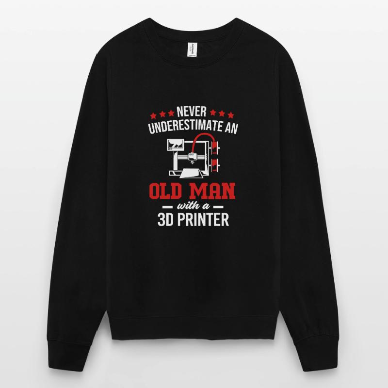Impression 3D Impression Prototype Sweat-shirt Unisexe