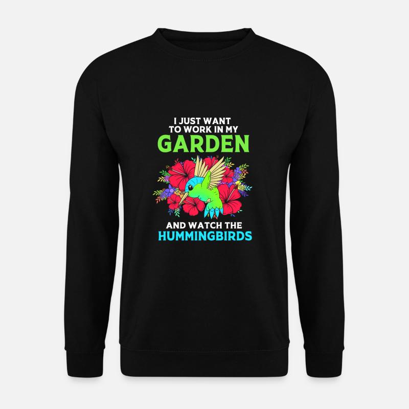 Hummingbird - Unisex Sweatshirt - black