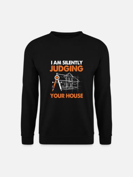 Architecte Architecture - Sweat-shirt Unisexe - noir
