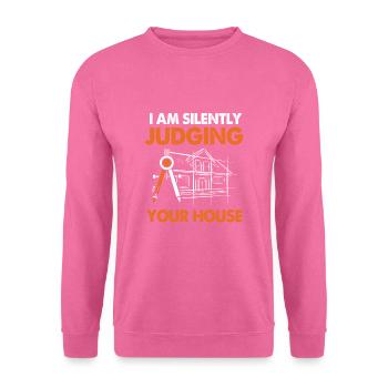 Architecte Architecture - Sweat-shirt Unisexe - rose - Devant