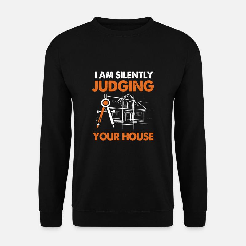 Architekt Architektur - Unisex Pullover - Schwarz