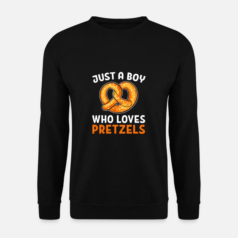 pretzel - Unisex Sweatshirt - black