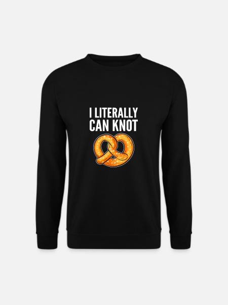 bretzel - Sweat-shirt Unisexe - noir