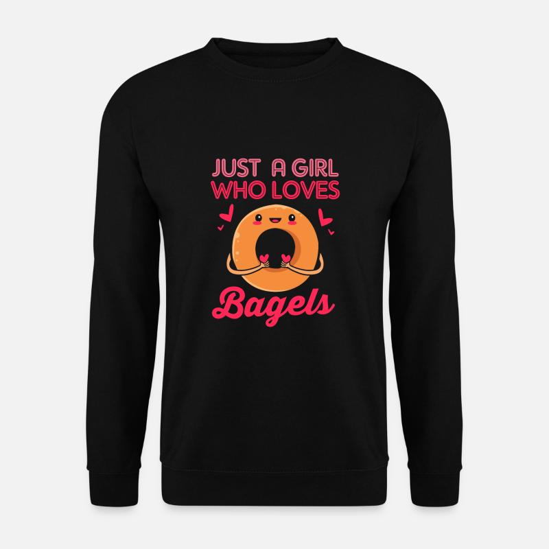 Bagel Bagels - Unisex Sweatshirt - black
