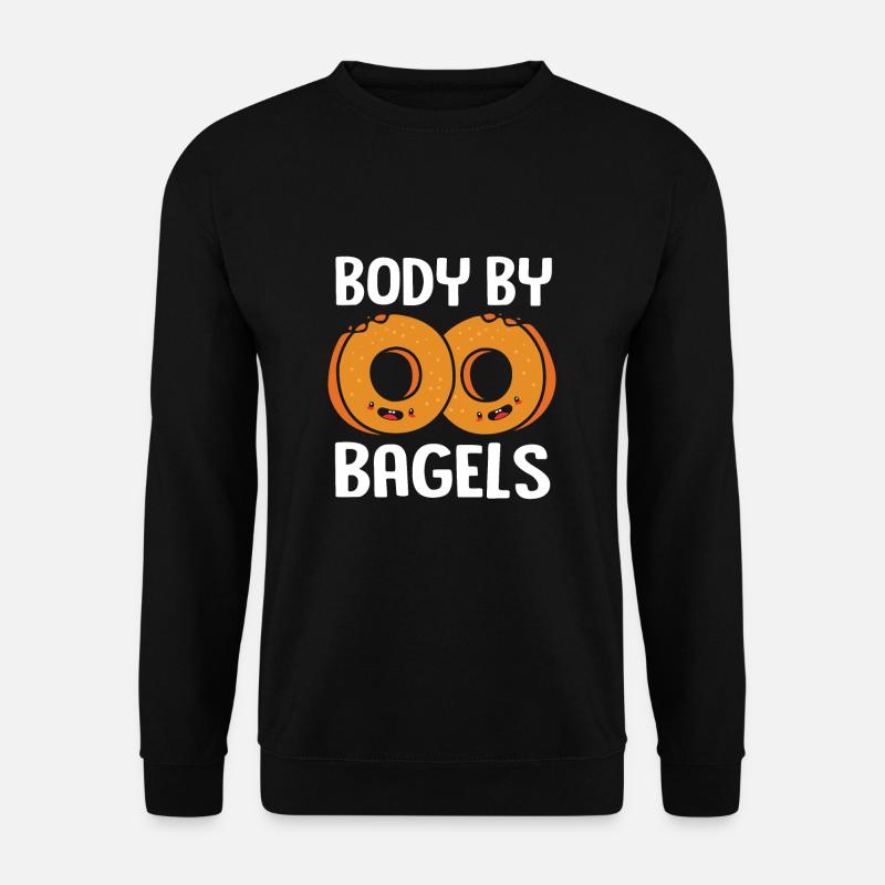 Bagel Bagels - Unisex Sweatshirt - black