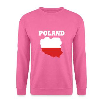 Poland Polish - Unisex Sweatshirt - pink - Front