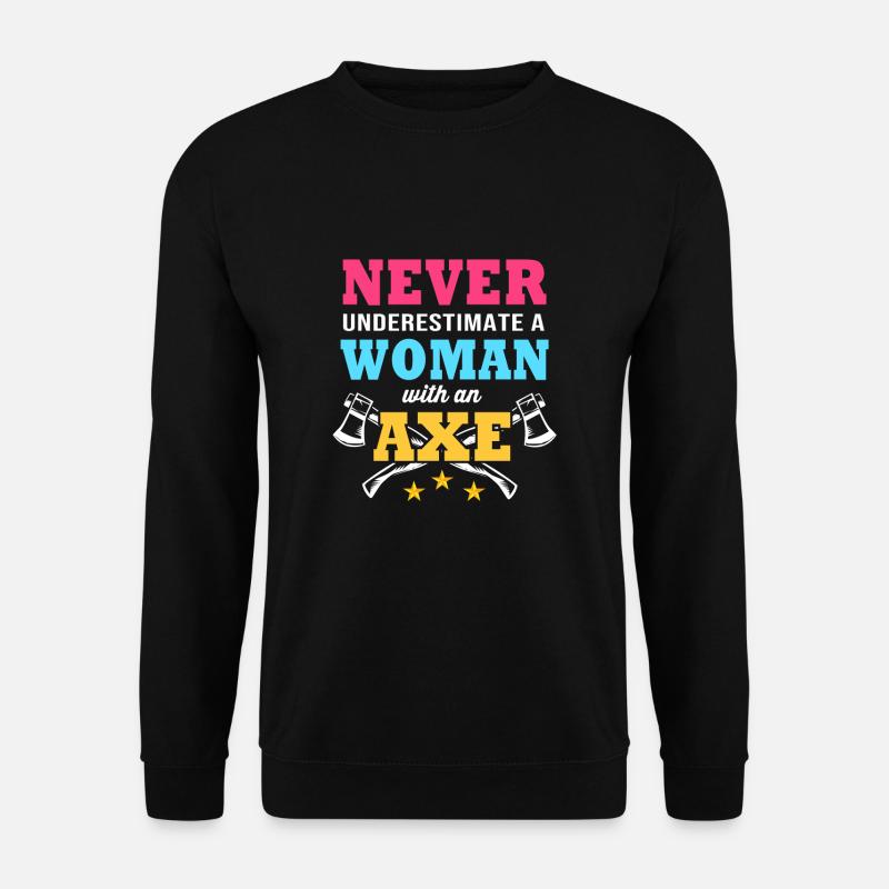 Axe Throw - Unisex Sweatshirt - black