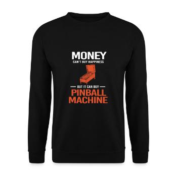 Flipper Boîte de flipper - Sweat-shirt Unisexe - noir - Devant - Alina (178cm) & Michal (187cm)