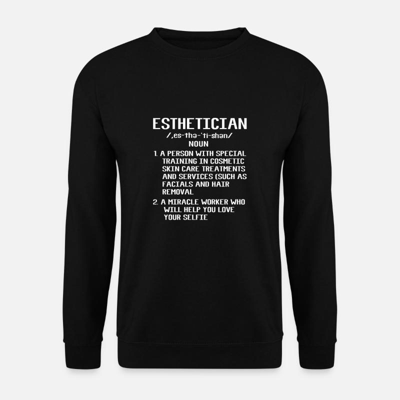 Beautician Make-up - Unisex Sweatshirt - black
