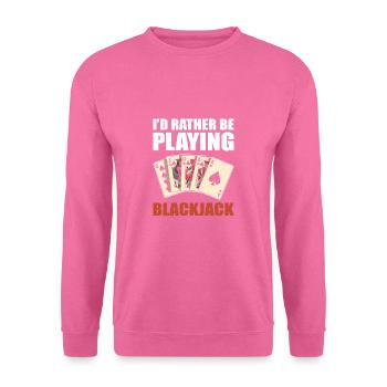 Blackjack Black Jack - Unisex Pullover - Pink - Vorne