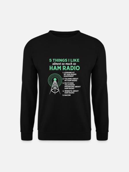 Amateurfunk Radio Antenne - Unisex Pullover - Schwarz