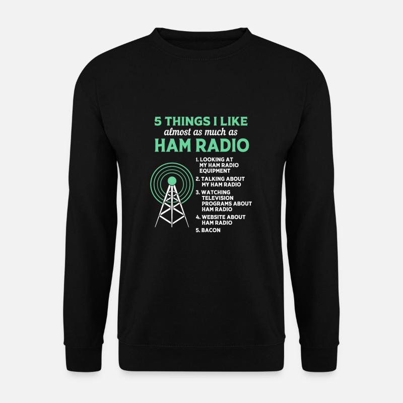 Amateurfunk Radio Antenne - Unisex Pullover - Schwarz