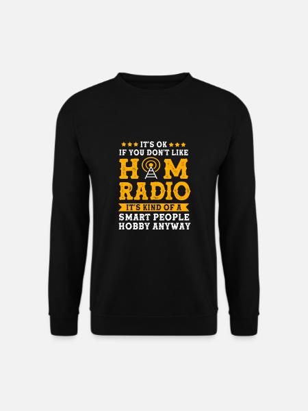Amateur Radio Radio Antenna - Unisex Sweatshirt - black