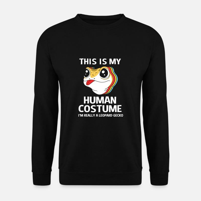 Leopard Gecko - Unisex Pullover - Schwarz