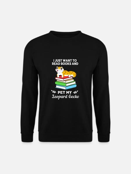 Leopard Gecko - Unisex Sweatshirt - black