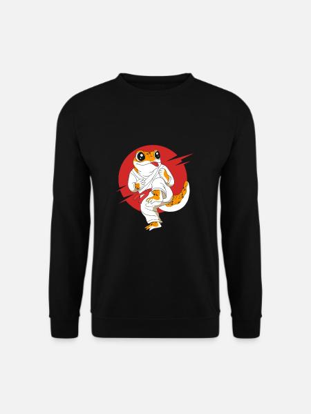 Leopard Gecko - Unisex Sweatshirt - black