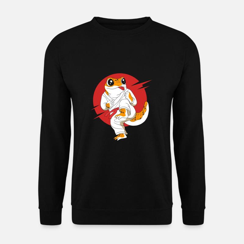 Leopard Gecko - Unisex Sweatshirt - black