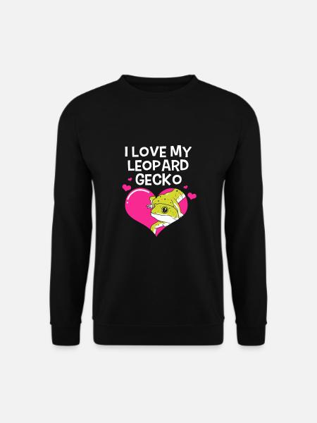 Leopard Gecko - Unisex Sweatshirt - black
