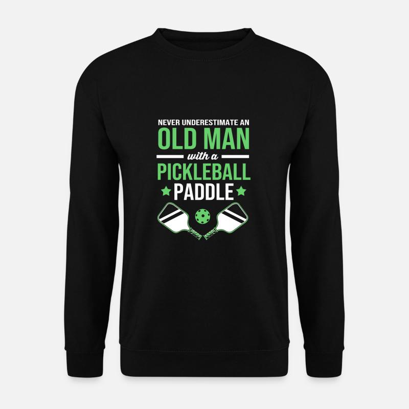 Pickleball - Unisex Pullover - Schwarz