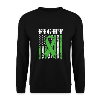 Traumatic brain injury - Unisex Sweatshirt - black - Front - Alina (178cm) & Michal (187cm)