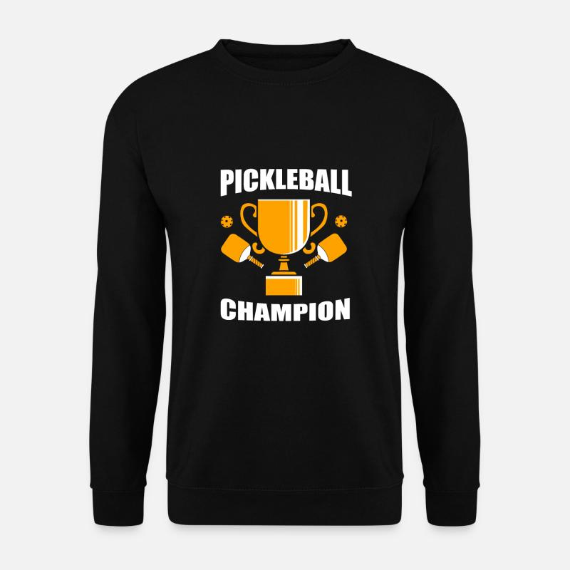 Pickleball - Sweat-shirt Unisexe - noir