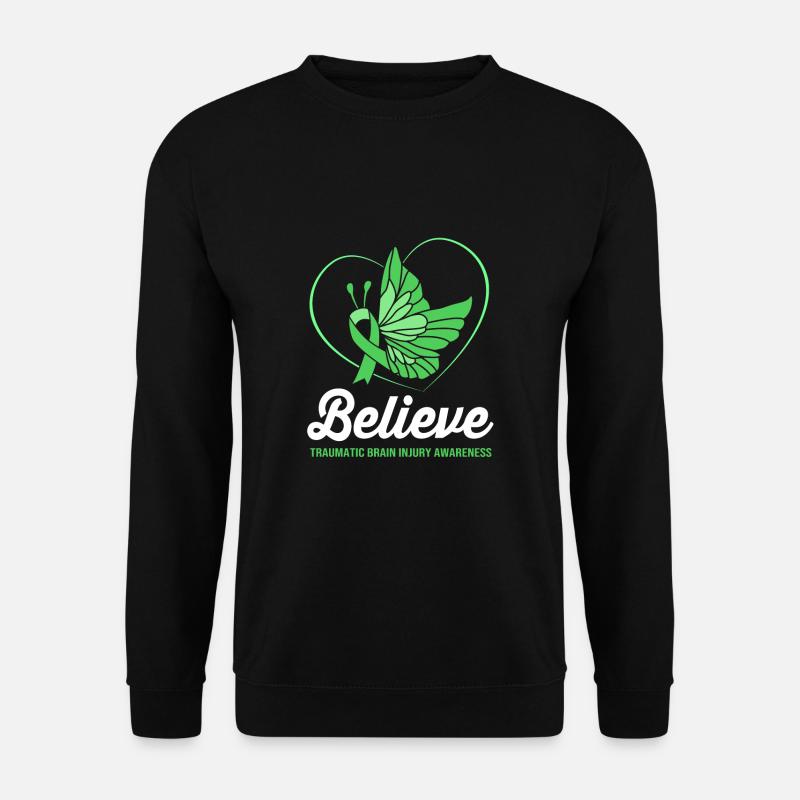 Traumatic brain injury - Unisex Sweatshirt - black