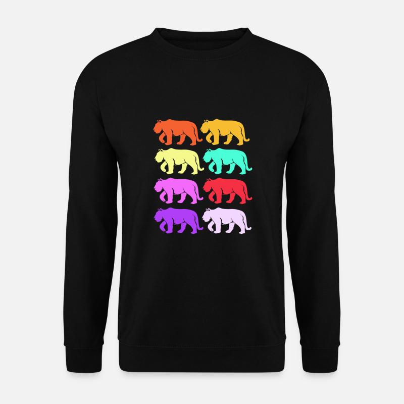 White Tiger - Unisex Sweatshirt - black