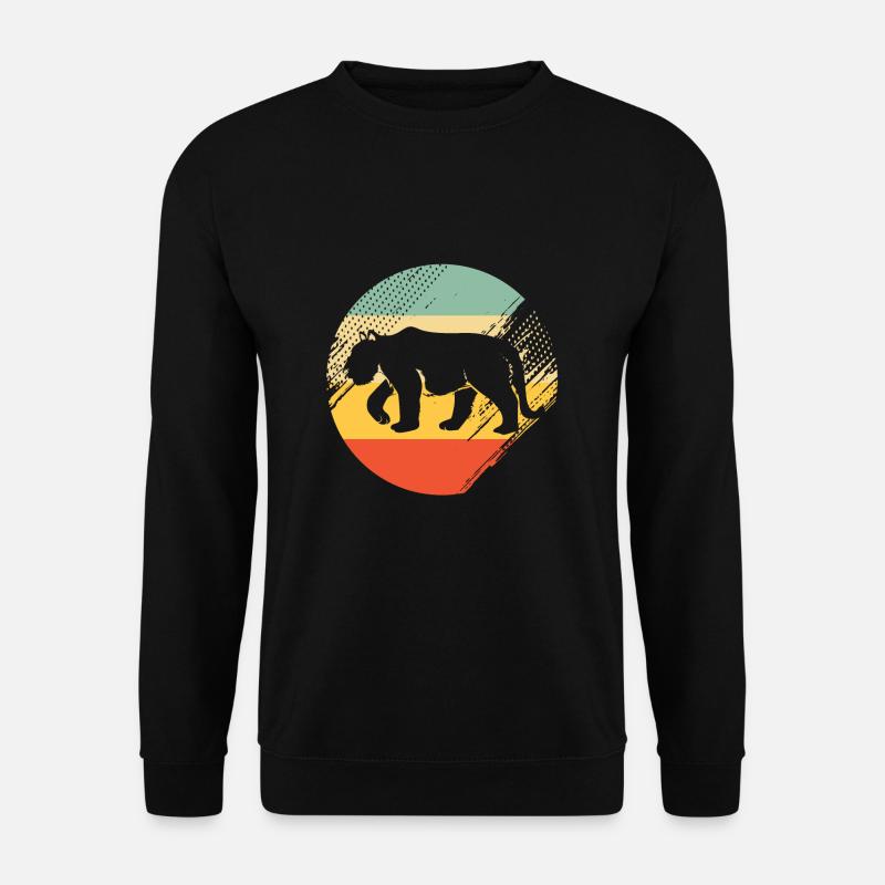Weißer Tiger - Unisex Pullover - Schwarz