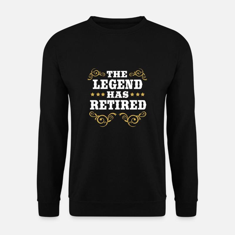 Krankenschwester Rente - Unisex Pullover - Schwarz