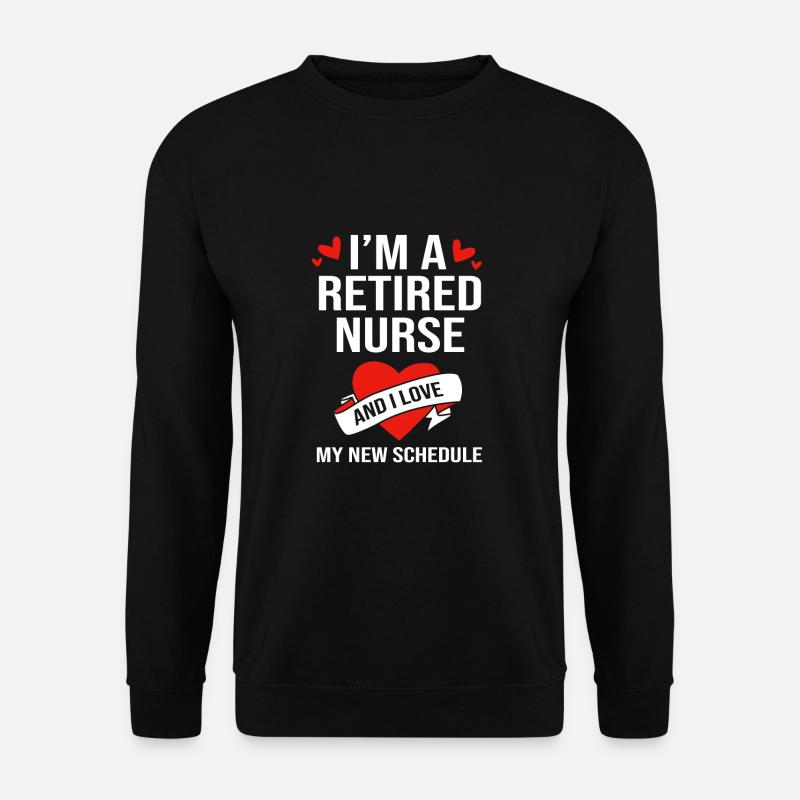 Pension d’infirmière - Sweat-shirt Unisexe - noir