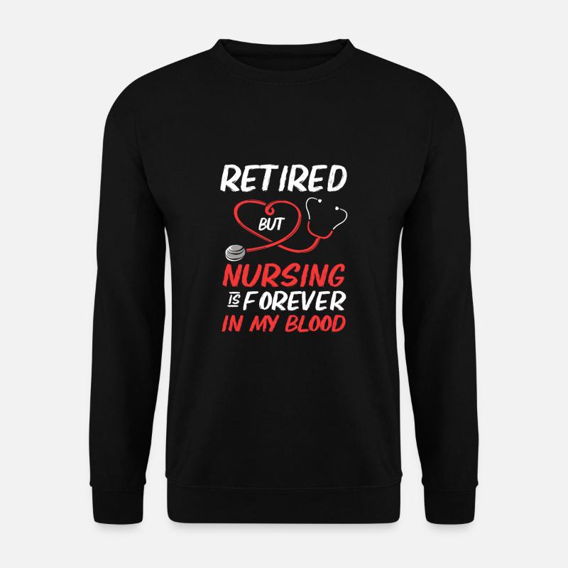 Pension d’infirmière - Sweat-shirt Unisexe - noir
