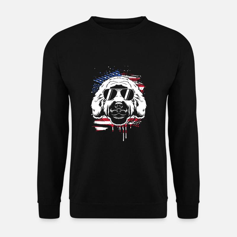 Goldendoodle - Sweat-shirt Unisexe - noir