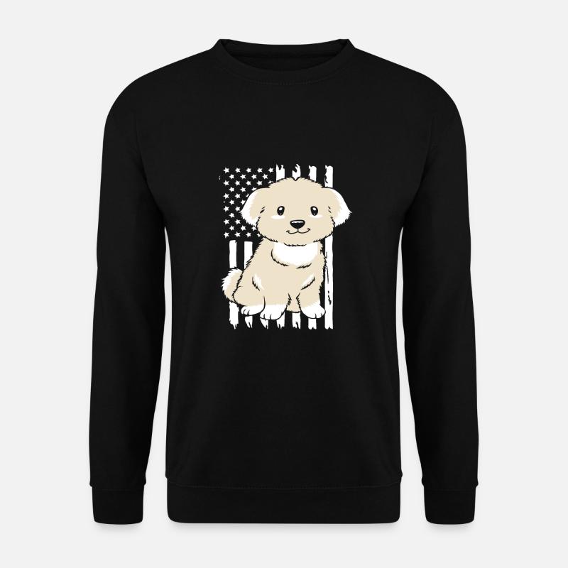Maltese Dog - Unisex Sweatshirt - black