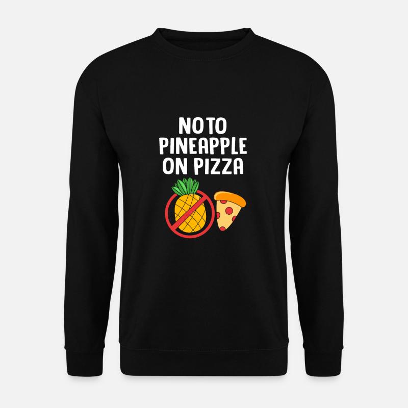 Pizza Hawaii - Unisex Sweatshirt - black