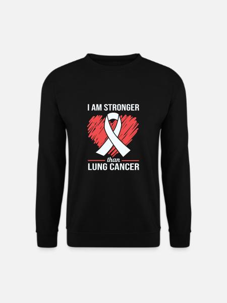 Lung cancer - Unisex Sweatshirt - black