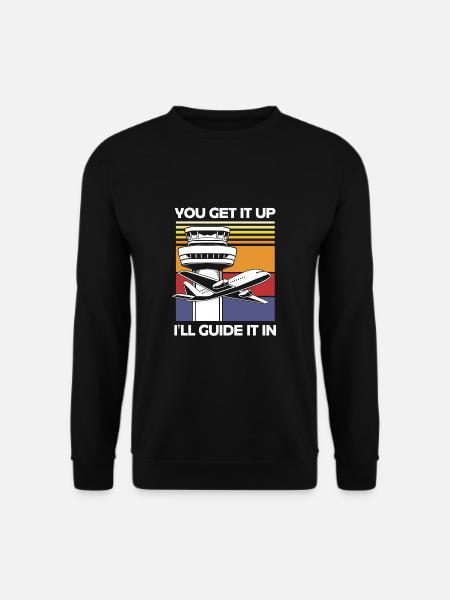 Air traffic controller - Unisex Sweatshirt - black