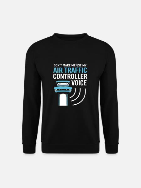 Air traffic controller - Unisex Sweatshirt - black