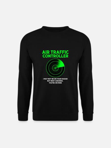 Air traffic controller - Unisex Sweatshirt - black