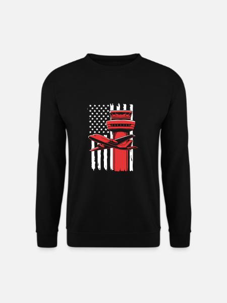 Air traffic controller - Unisex Sweatshirt - black