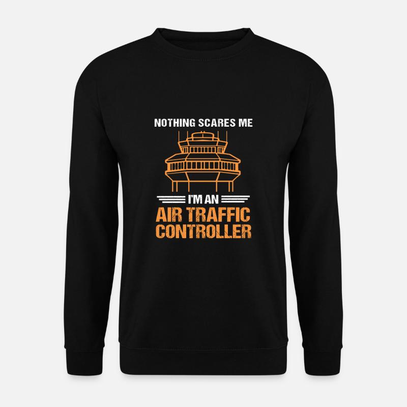 Air traffic controller - Unisex Sweatshirt - black