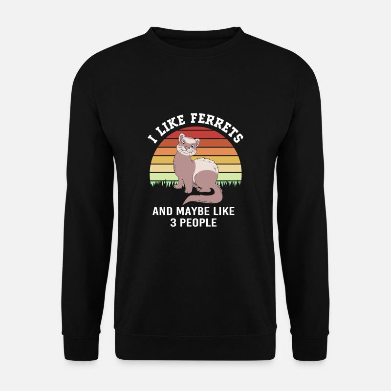 Ferret - Unisex Sweatshirt - black