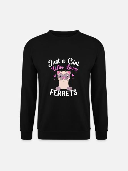 Ferret - Unisex Sweatshirt - black