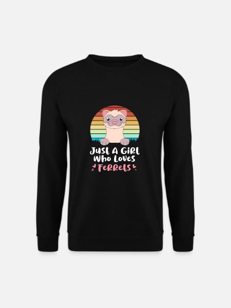 Ferret - Unisex Sweatshirt - black